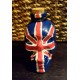 6oz  Union Jack Royal Navy Liquor Glass Skull Flask