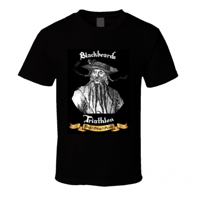 Blackbeard Pirate Unisex Graphic Tee Shirt