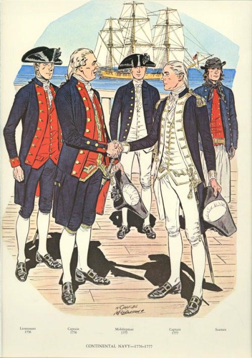U.S. Continental Navy 1776