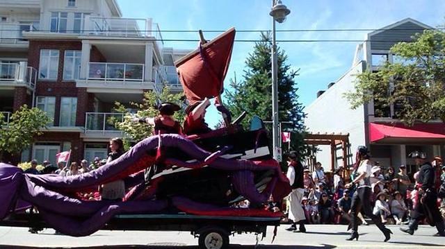 Shady Isle Pirates Parade Float