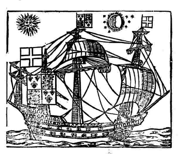 Ward's ship from Pepys Manuscript