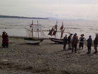 shady isle pirates and their mini brigs in white rock