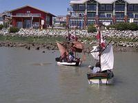 Mini-Brigs at Steveston Harbour
