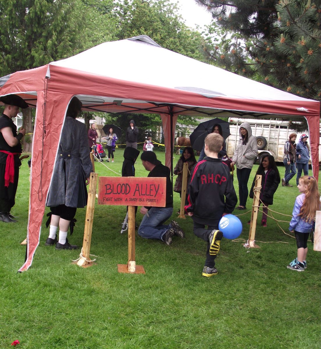 Shady Isle Pirates Blood Alley Ladner May Days 2014