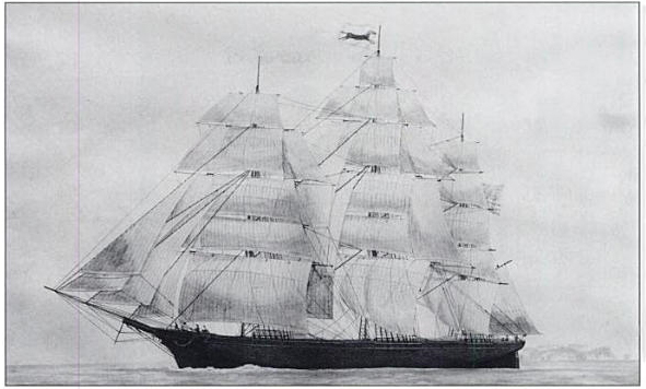 Reporter Clipper Ship - 1853 
