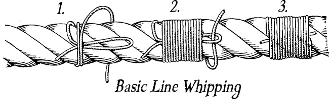 how to whip a line